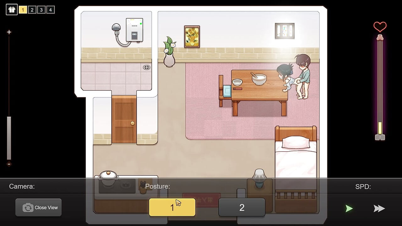 Am futut-o în casa ei - joc video 2D