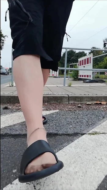 Carmen Nylonjunge Walked Around in Braunschweiger Weststadt