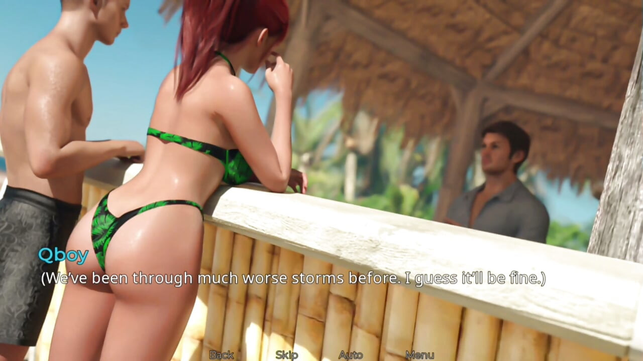 Minhas amigas gostosas meia-irmã fodem capturadas - a casa de praia - e03