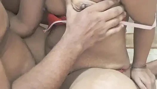 Step Sister and Step Brother shared bed and Hard Rough Fuck