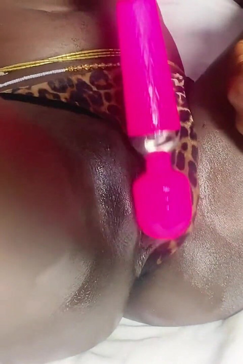 Horny Slim Ebony Loves My Huge Dick