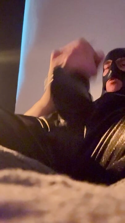Latex Play and Cum