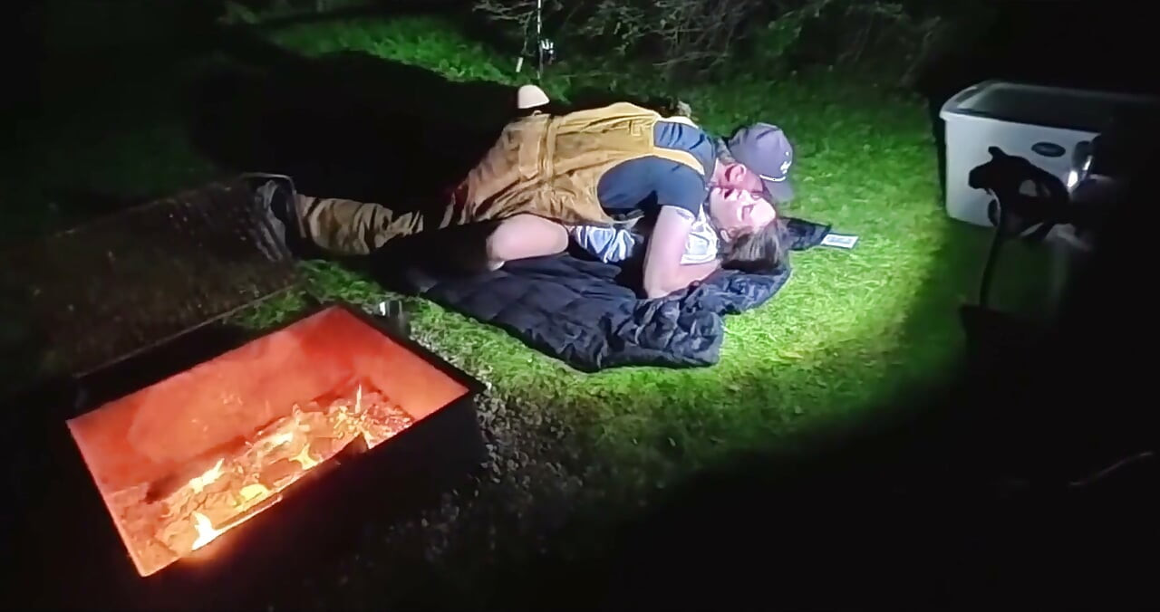 Eating Pussy and Wife Fucked at Man Camp