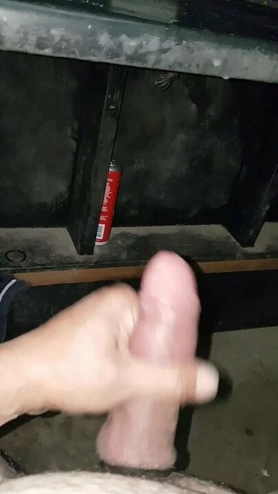 Shooting  my  cum