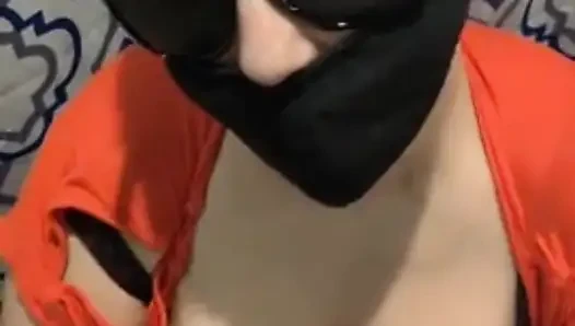 Jerking off a friend at a pajama party