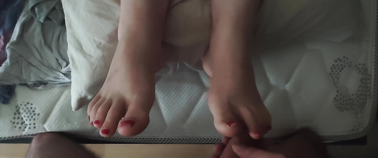 Friend allowed me to play with her feet while we watch movies