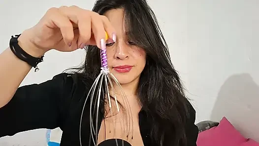 ASMR CRANIALMASSAGE, UM KITZEL ZU FÜHLEN
