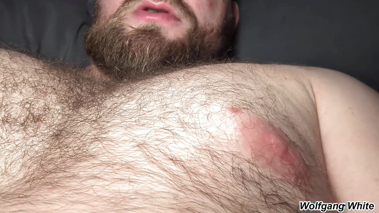 Lick Stepdaddy's NIPPLES While He Jerks Off - BOTTOM POV Roleplay - Wolfgang White Solo Masturbation