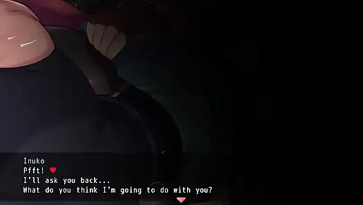 Kleine hexe inuko bandit-szenen