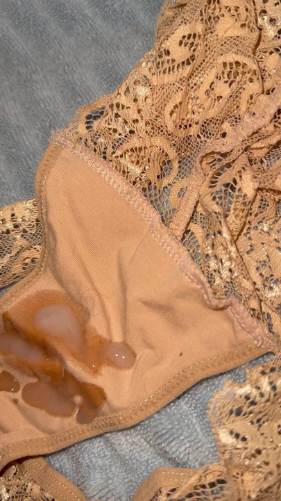 Cum on Wife’s Panties 20