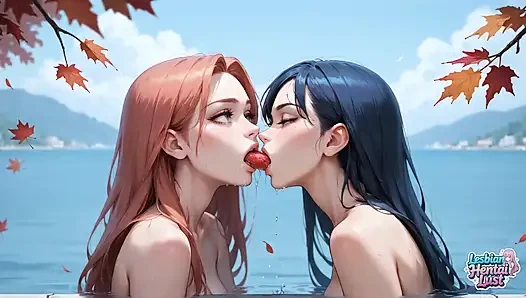 Fallen Sie in eine üppige Herbstarmung mit der größten Lezzie XXX Porno!