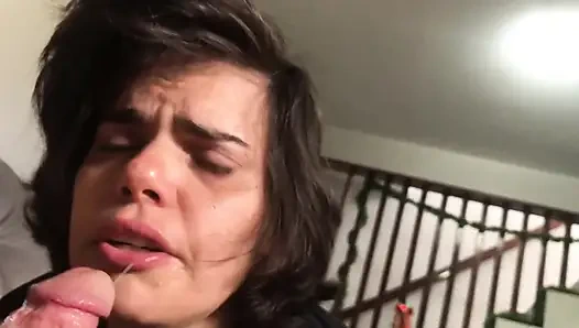 Tante seksi ngasih hadiah sama kamu