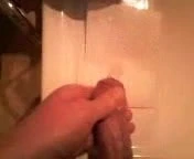 small penis foreskin play with cumshot