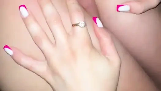 Juicy Ass of a Young Girl Gets on a Big Dick