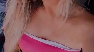 Roze bikini schat