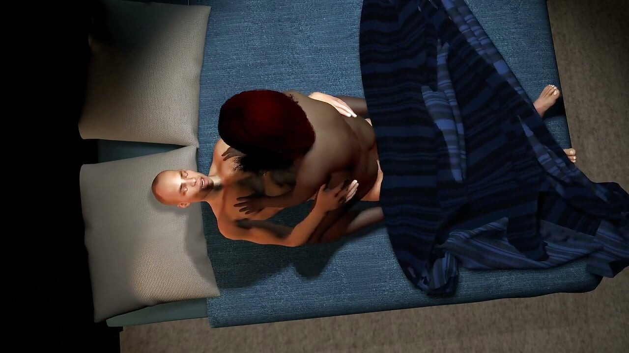 Laying with a Sexy Black Girl