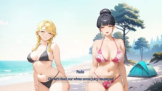 Istri hot ini lagi ngidam orang asing - menggoda suaminya untuk main kartu cuckold - bagian 1