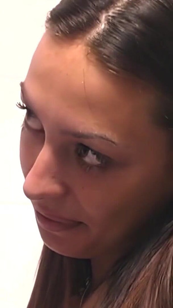 Unforgettable moment from "Nicky Reed shares a huge black cock with her friend Patricia"