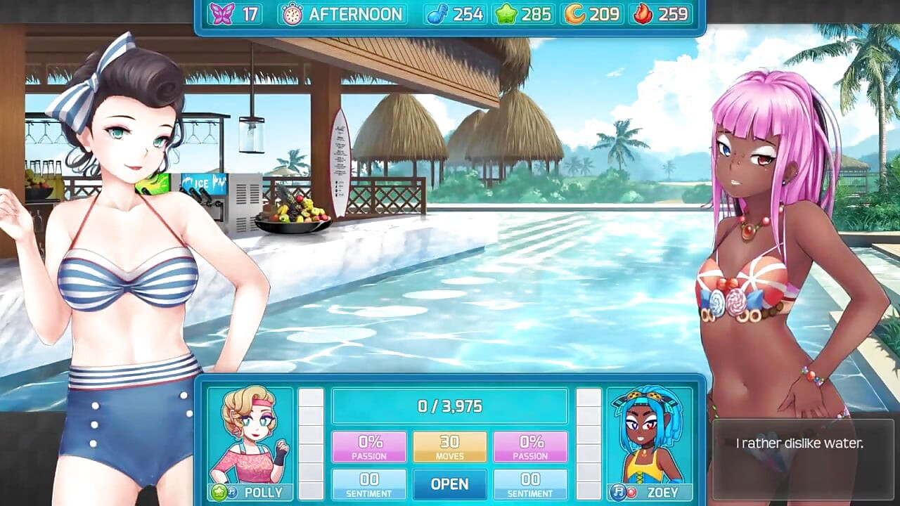 Huniepop 2 - Dvojité rande - část 13 tak nadržené dámy ve spodním prádle od Loveskysan