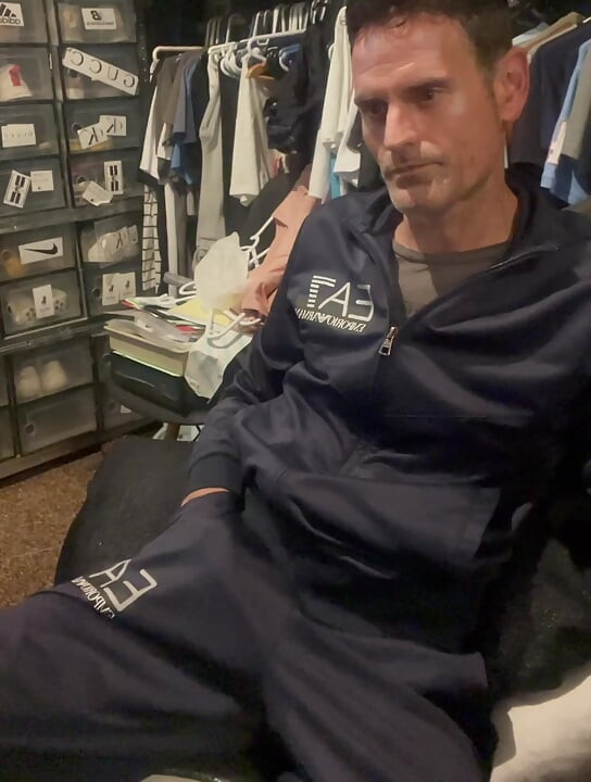 Mike masturbating again