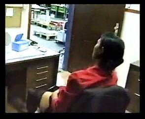 印度 - 老板娘口交和干工人