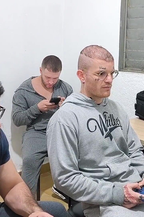 3 Heteros Playing Naked
