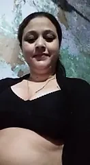 Indian Bhabhi on live video call