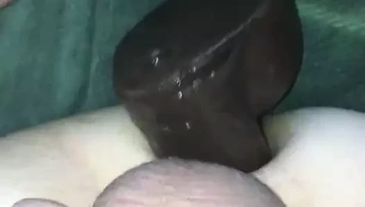 Limp korkak kahrolası siyah yapay penis