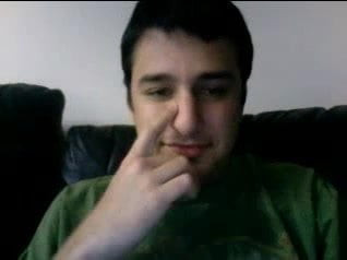 Straight guys feet on webcam #458