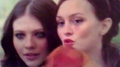 Cumming over Michelle Trachtenberg and Leighton Meester