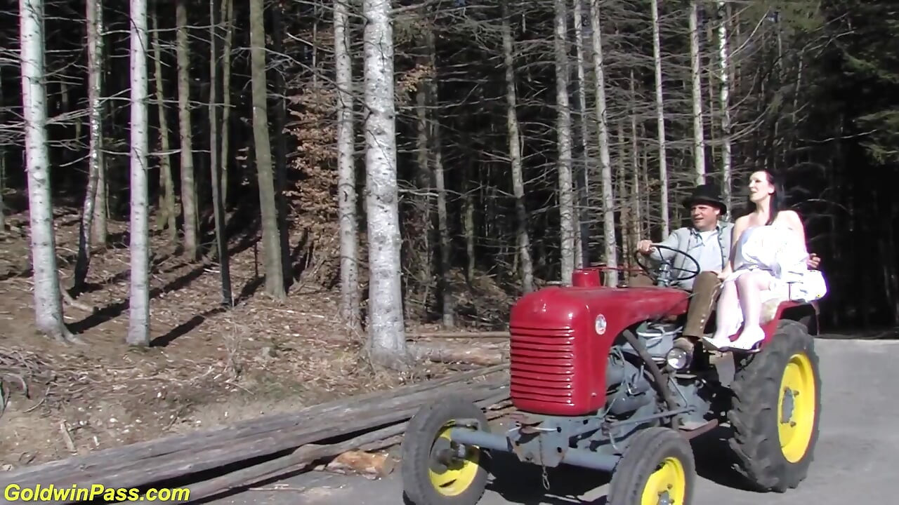 Pesta ngentot pernikahan Lederhosen