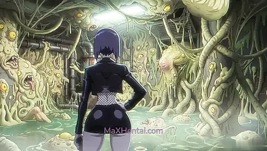 Terk edilmiş binanın karanlık sırrı (hentai anime)