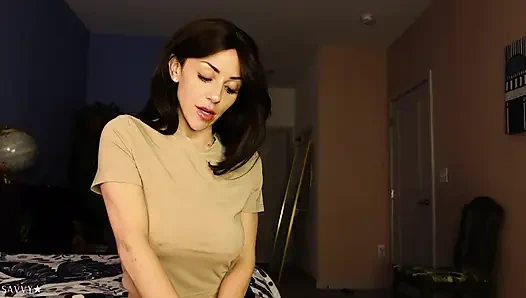 Büyük memeli üvey anne! Üvey oğul baştan çıkarma