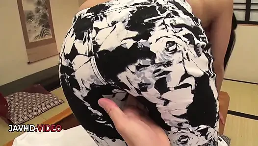 Japanese girl with perfect forms enjoys intense cock pleasure ways