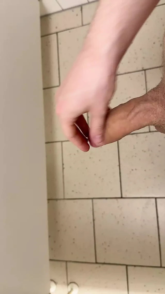 German Twink jerks and cums at work