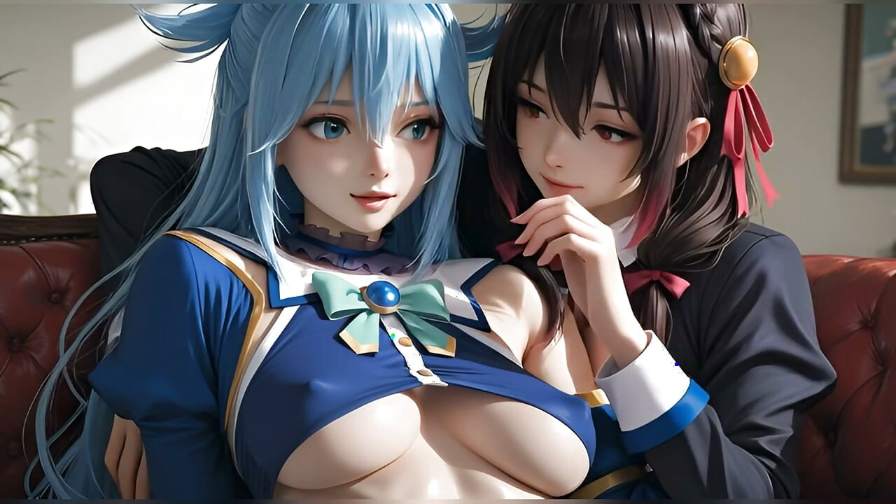 MILF Anime Berbadan Montok dan Dewi Gamer yang Digoyang Kasar