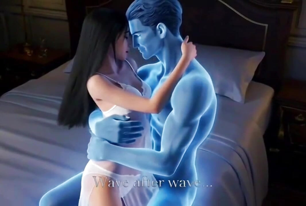 A lonely young beauty is haunted by a handsome ghost at night