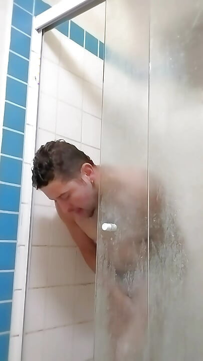 I Arrived From Training and Took a Nice Shower in the Cold Weather.