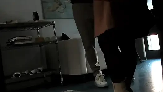 FUCKED IN THE OFFICE ON MY LOVESEAT WITH FAKE CLIENT