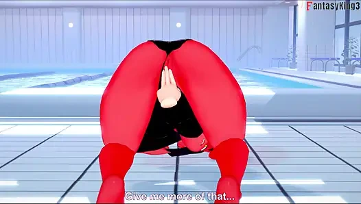 Meru succubus bikini bakış açısı seks