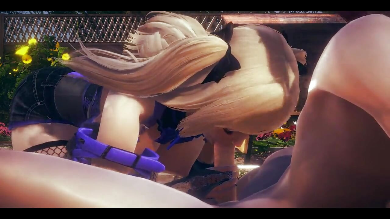 Genshin Impact Hentai - POV Fischl szopás és cum az arcára - Japán ázsiai manga anime játék pornó