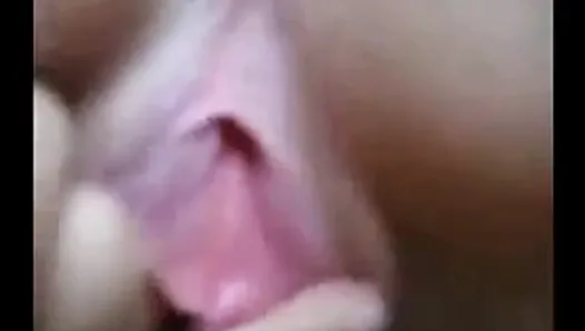 Guy cums hard in his girls pussy