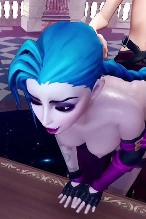 Arkadan jinx sikiyor - efsaneler ligi: 3 boyutlu porno parodi