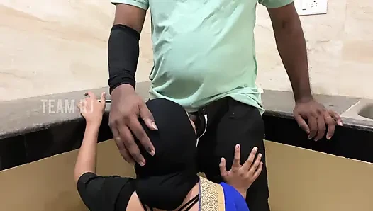 Tamil girl besties sex with best friend in kitchen and get caught