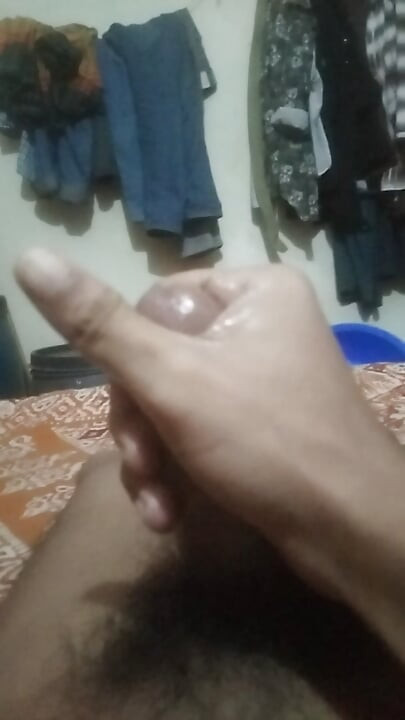 I wanted it so much, so I gave it a handjob.