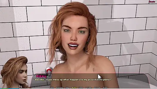 Haley Story #14 - Adriana and Haley had a sexy moment at the swimming pool...Johannes fucked Adriana.