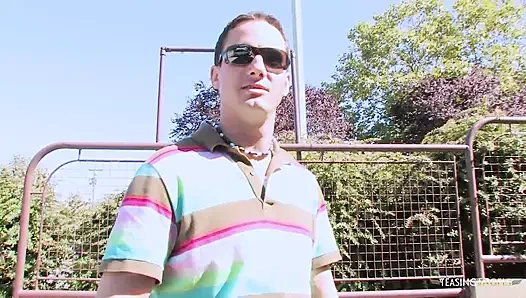 Brunette gets fucked doggy style after getting cunnilingus