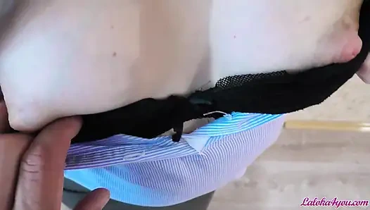 Geile sekretärin, blowjob, chef mit großem schwanz im büro