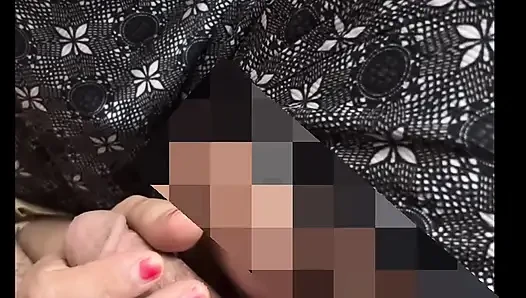 Girl in a kurung shirt invites the boss of the office to feel the pleasure of the doggy