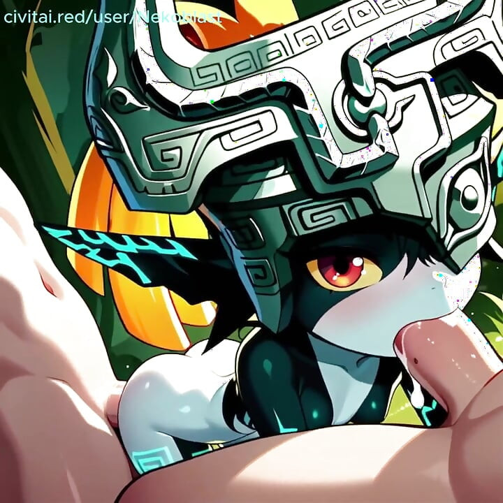 Midna Zelda в гэнгбэнге Ai